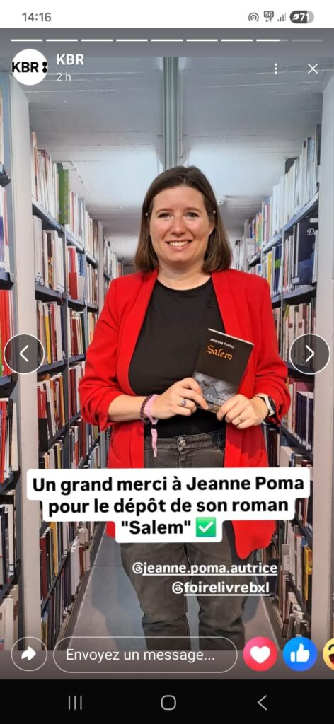 Participation à la Foire du Livre de Bruxelles 2026 avec KBR