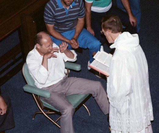 Bill Ramsey lors de son exorcisme
