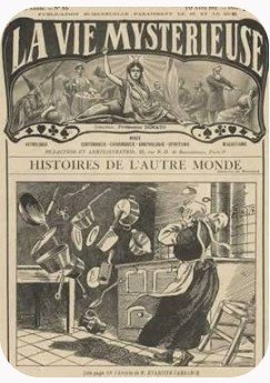 Illustration sur les poltergheist - source wikipedia